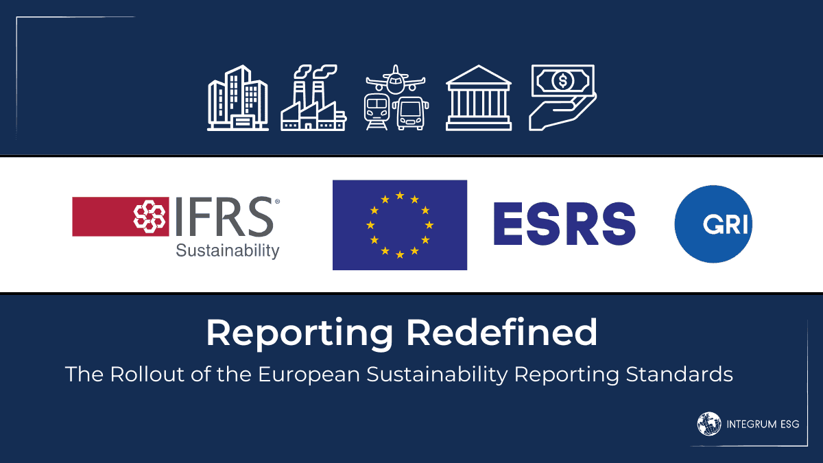 Reporting Redefined: The Rollout of the ESRS